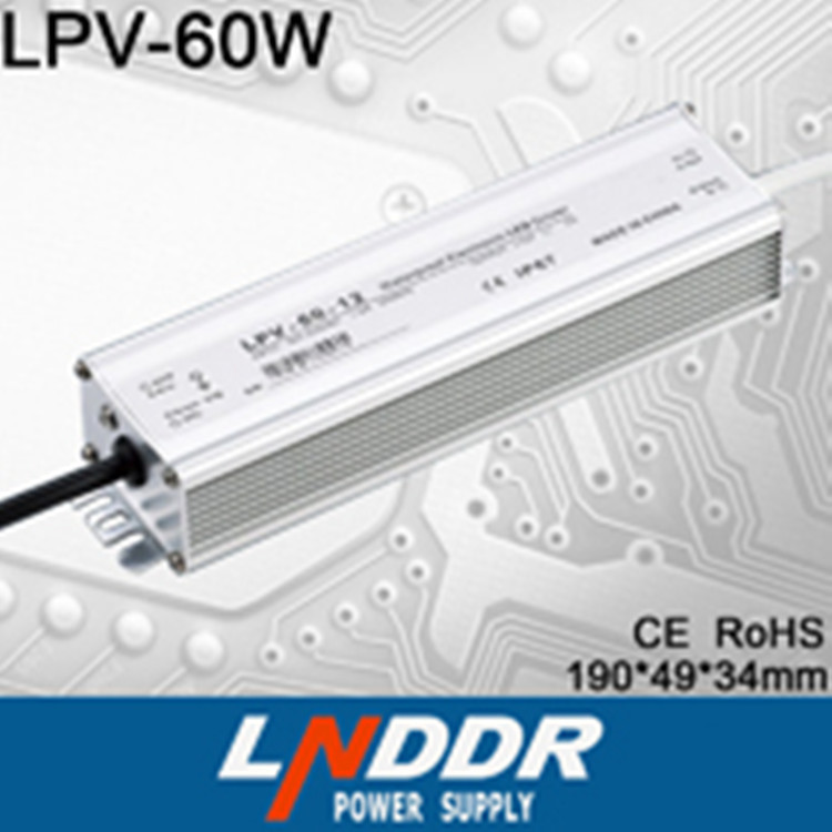 供应LPV-60W-24V LED户外防水 电源 24V直流 电源