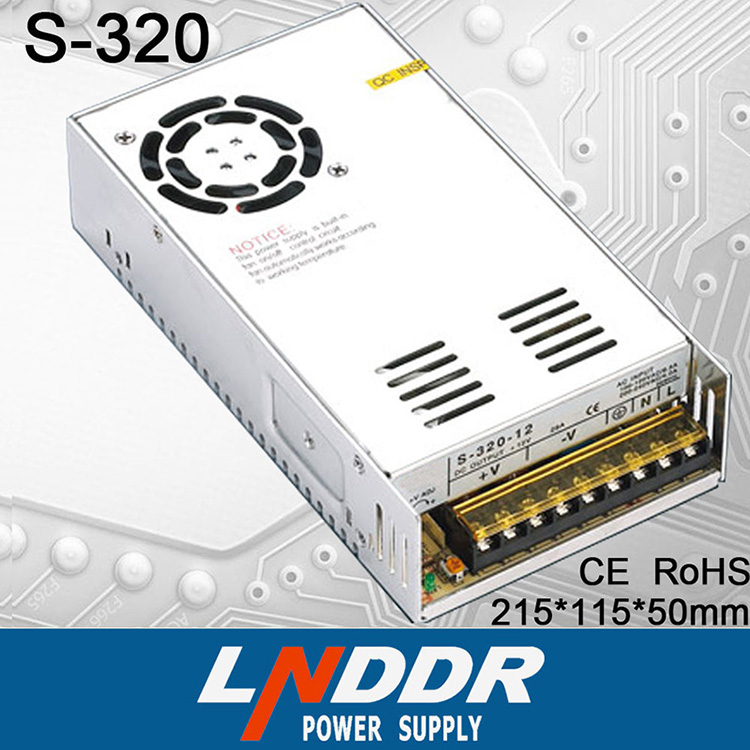 生产供应S-320W-15V LED开关 电源 15V320W灯具开关 电源