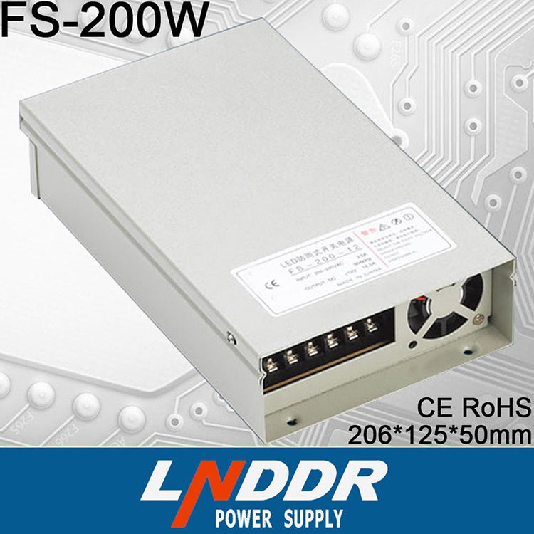 开关电源 FS-200W-48V防雨开关电源 LED防雨电源 开关电源厂家
